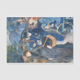 Papel De Seda Los paraguas, arte de Pierre Auguste Renoir