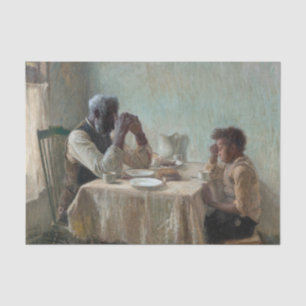 Papel De Seda Los pobres agradecidos, 1894 por Henry Ossawa Tann