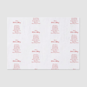Papel De Seda Los trabajos espirituales de la misericordia