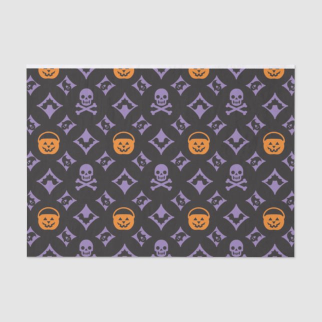 Papel De Seda ¡Louis! Faroles de la moda de Halloween (Anverso)