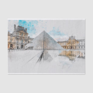 Papel De Seda Louvre París, Francia