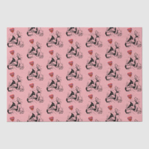 Papel De Seda Love Me Heart (perro)     Tissue Paper