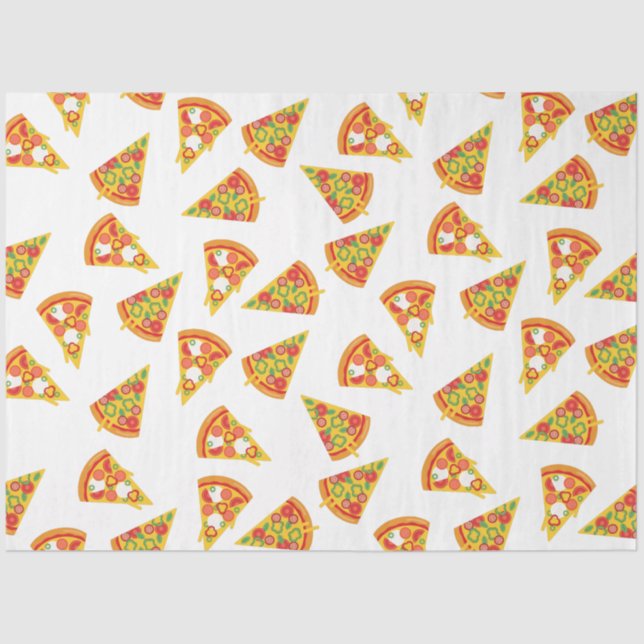 Papel De Seda Love Pizza (Anverso)