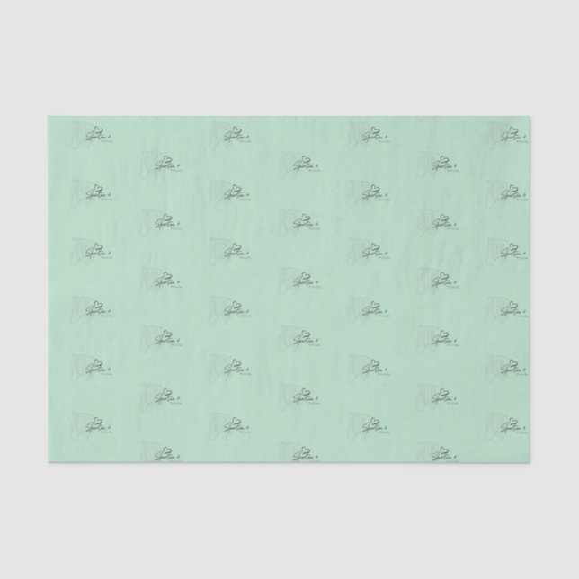 Papel De Seda Love Spartan Tissue Paper (Anverso)