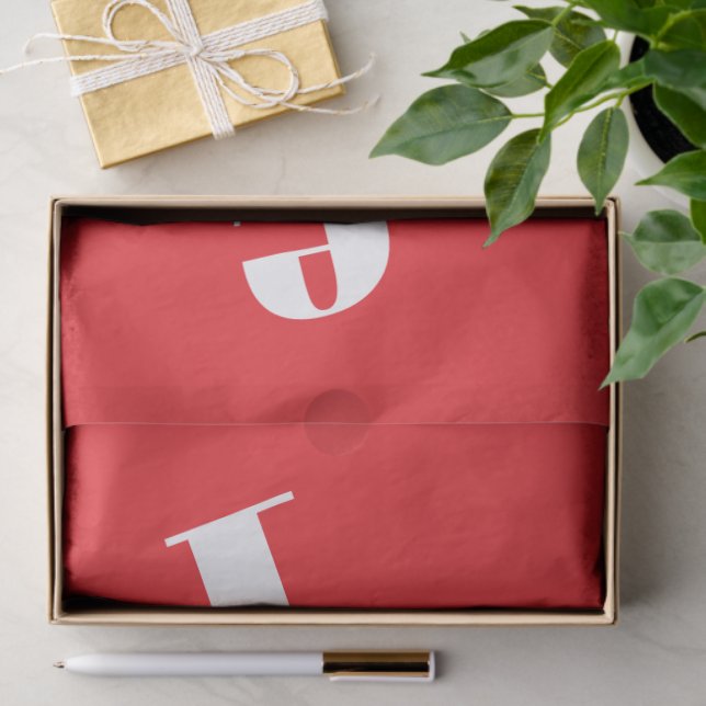 Papel De Seda "Love" Tissue paper (Regalo )