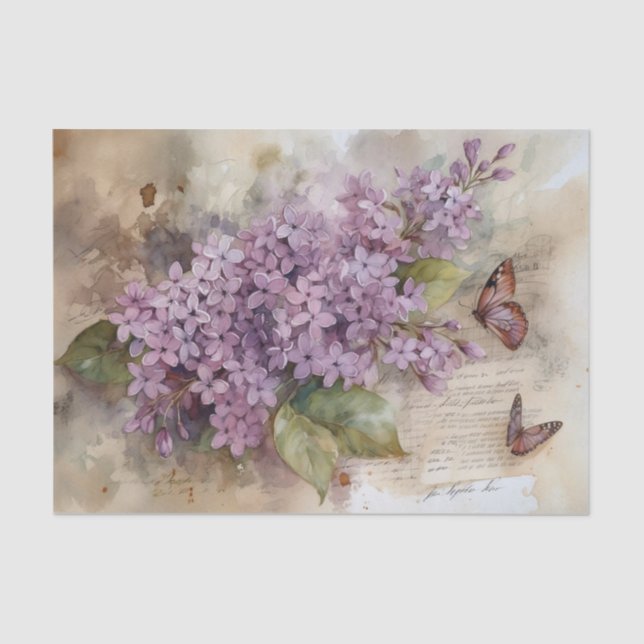 Papel De Seda Lovely Lilac (Anverso)