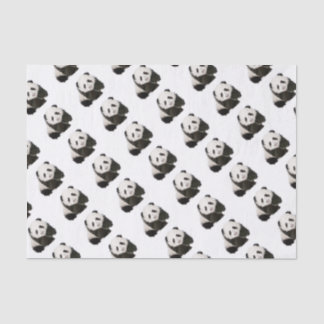 Papel De Seda Low Poly Panda