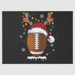 Papel De Seda Luces de Balón de Fútbol de Navidad Divertidas par