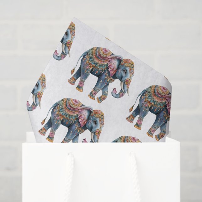 Papel De Seda Luces del Festival Radiante (Bolsa de regalo)