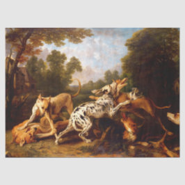 Papel De Seda Lucha contra los perros (por Frans Snyders)