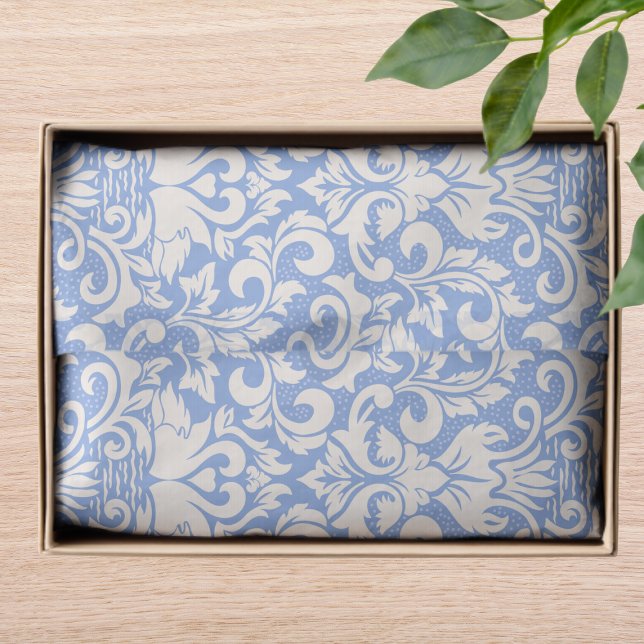 Papel De Seda Lujo Damask Romantic Swan Love (Subido por el creador)