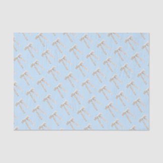 Papel De Seda Lujo de lazo blanco