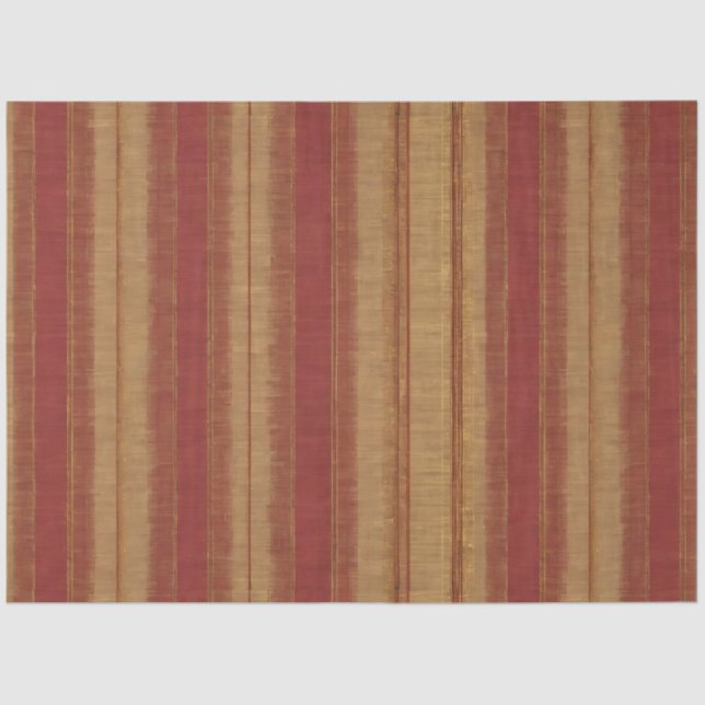 Papel De Seda Lujo Linen Popular Burgundy Gold Collection (Anverso)