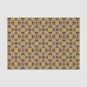 Papel De Seda Lujoso Embroidery Beads de oro