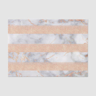 Papel De Seda Lujoso Purpurina brillante Stripes Ombre Marble