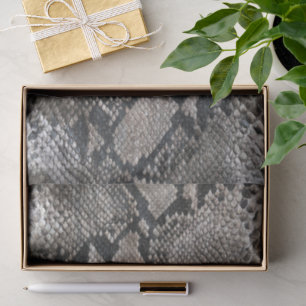 Papel De Seda Lujoso Python Snake Skin Rich Elegant Fashion