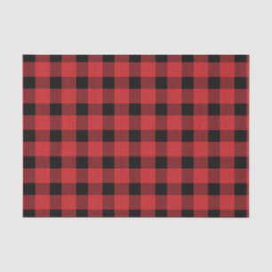 Papel De Seda Lumberjack Red Buffalo Country Plaid