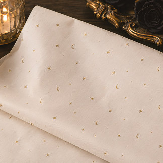 Papel De Seda Luna Estrellas Celestiales Luz Solsticio de Invier