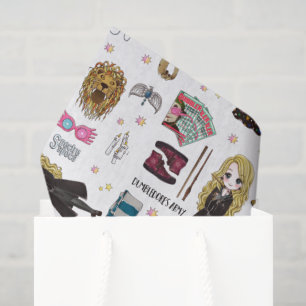 Papel De Seda Luna Lovegood mágica acuarela