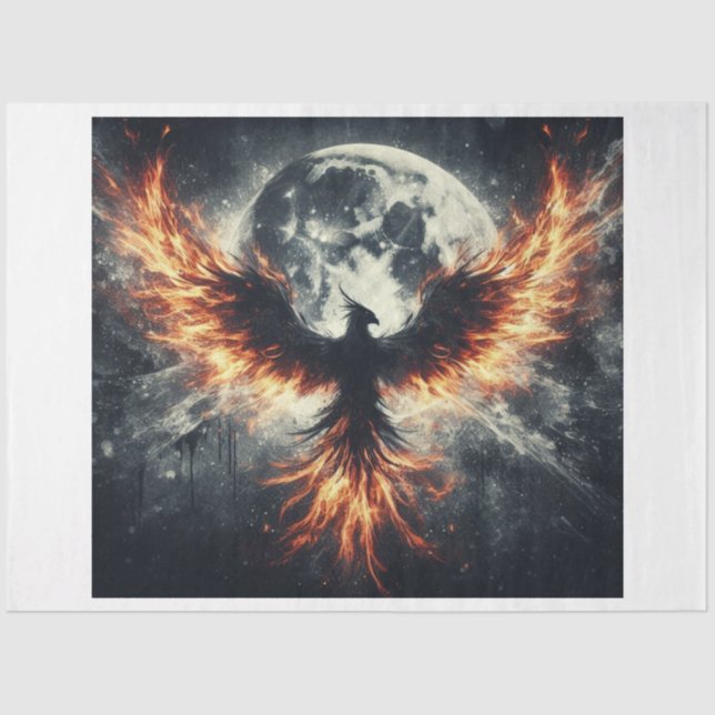 Papel De Seda Luna Phoenix (Anverso)