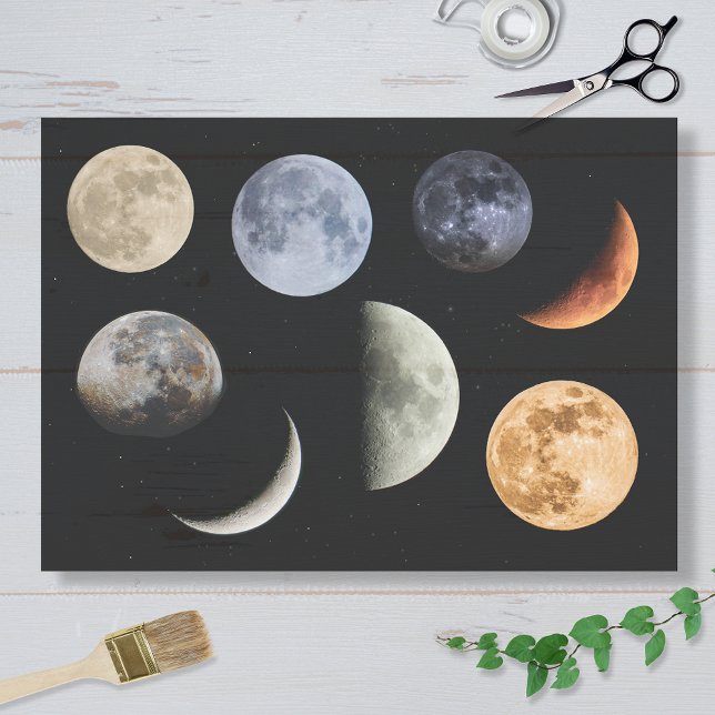 Papel De Seda Luna y Estrellas (Subido por el creador)