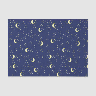 Papel De Seda Luna y estrellas