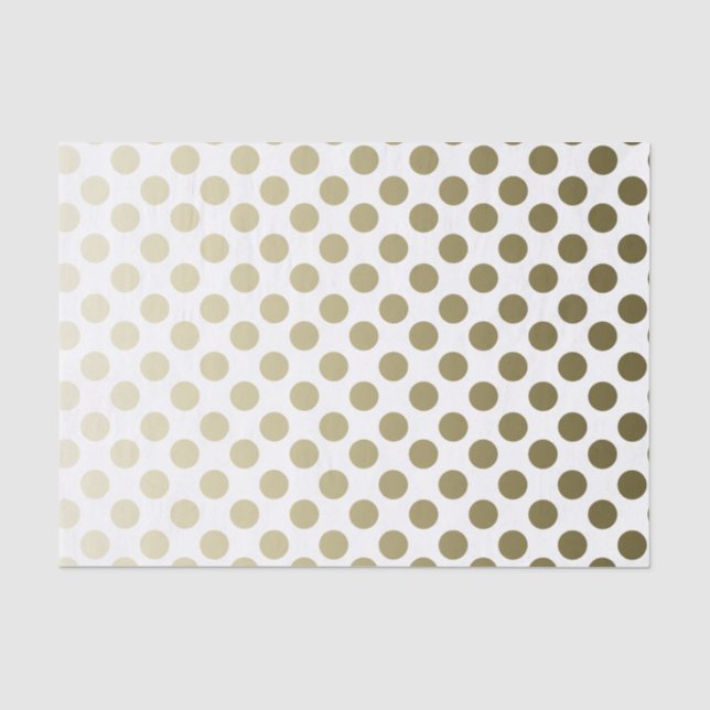 Papel De Seda Lunar del oro en blanco (Anverso)