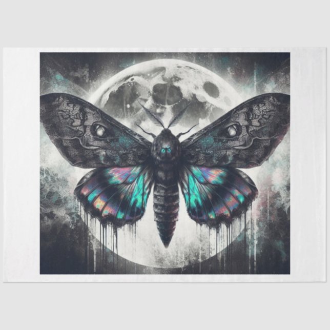 Papel De Seda Lunar Lace Moth (Anverso)