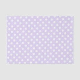 Papel De Seda lunares en lavanda suave