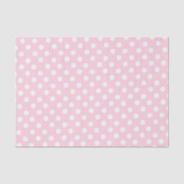 Papel De Seda lunares en rosa pastel 