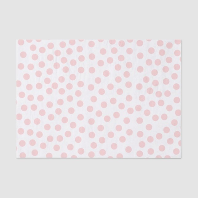Papel De Seda Lunares rosados (Anverso)