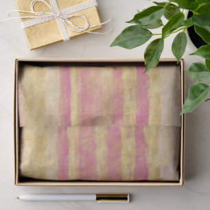 Papel De Seda Lunas Doradas Rosadas Brillantes Navidad