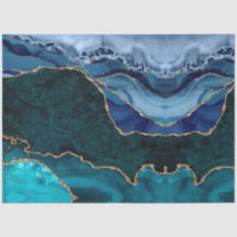 Lux Peacock Agate y Gold