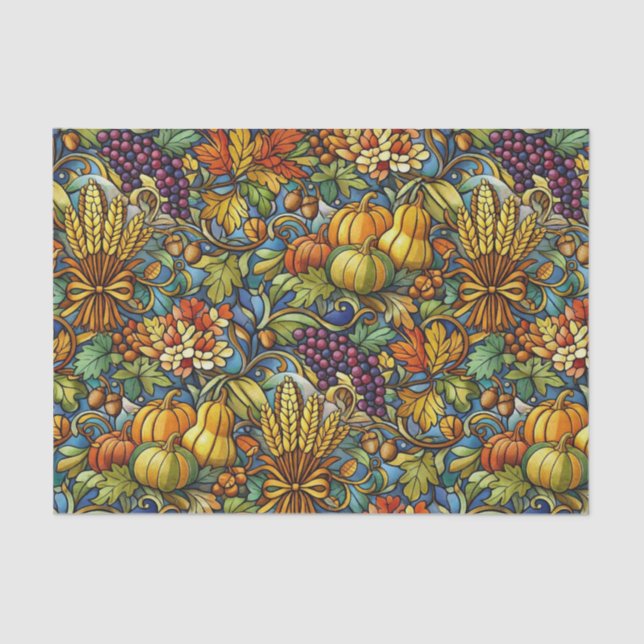 Papel De Seda Luxury Colorful Harvest (Anverso)