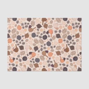 Papel De Seda Luz de los Navidades forestales