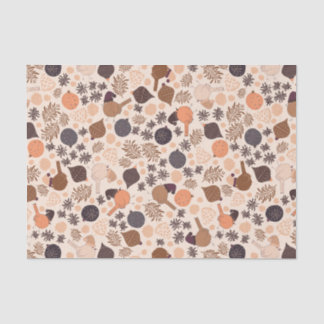 Papel De Seda Luz de los Navidades forestales