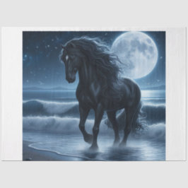 Papel De Seda Luz de luna de Stallion Negro