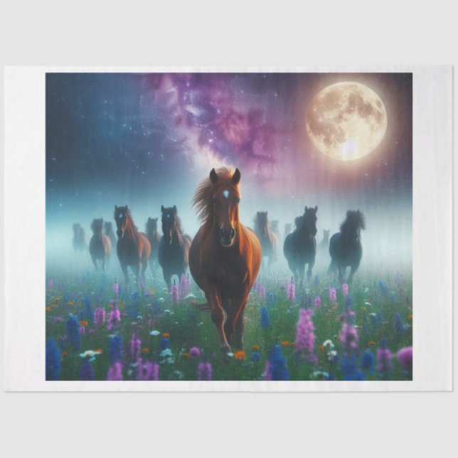 Papel De Seda Luz de luna salvaje (Anverso)