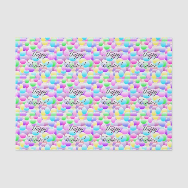 Papel De Seda Luz feliz de Pascua (Anverso)