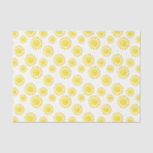 Papel De Seda Luz solar (Diseño 19 Serie Amarillo/Naranja)