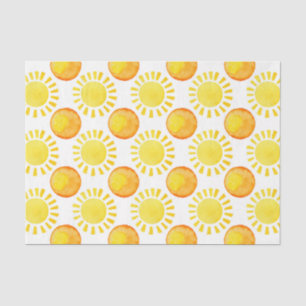 Papel De Seda Luz solar (Diseño 20 Serie Amarillo/Naranja)