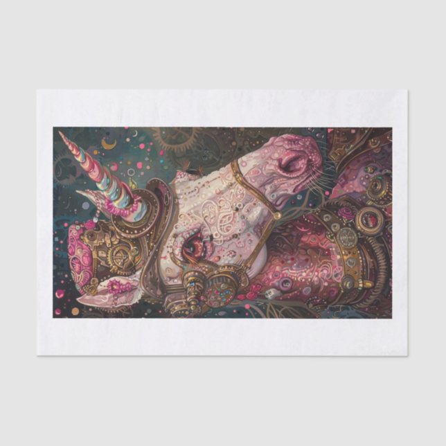 Papel De Seda Lyfe14 de Unicorn (Anverso)