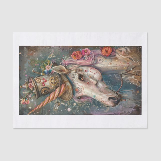 Papel De Seda Lyfe16 de Unicorn (Anverso)