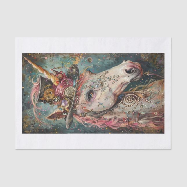 Papel De Seda Lyfe18 de Unicorn (Anverso)