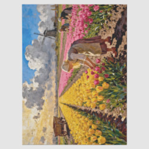 Papel De Seda “Lysbeth en la Luz Ambarina” - Un Paisaje Holandés