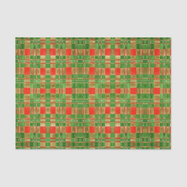 Papel De Seda MAC GREGOR TARTAN Tissue Paper (Anverso)