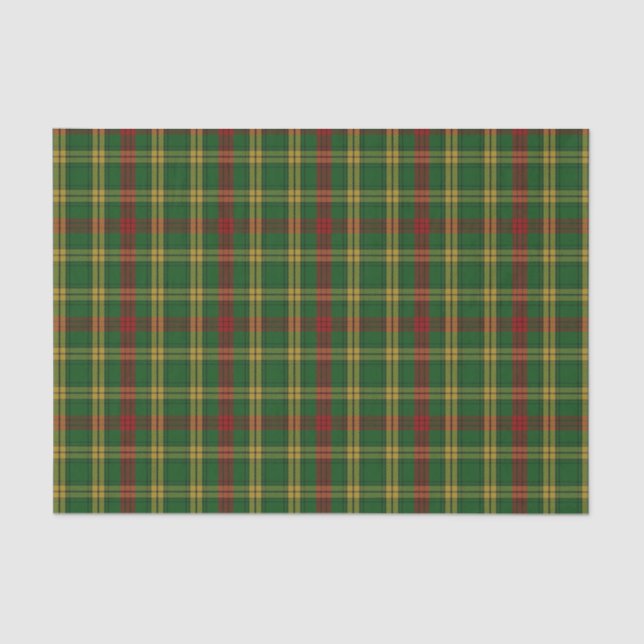 Papel De Seda MacMillan Tartan Plaid Tissue Paper (Anverso)