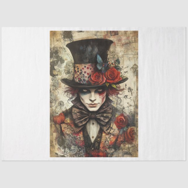 Papel De Seda Mad Hatter (Anverso)