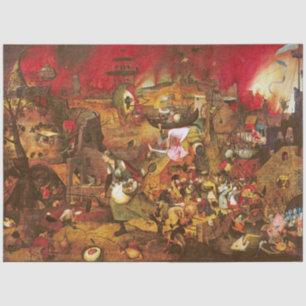 Papel De Seda Mad Meg (Grasa desmojada), Pieter Bruegel
