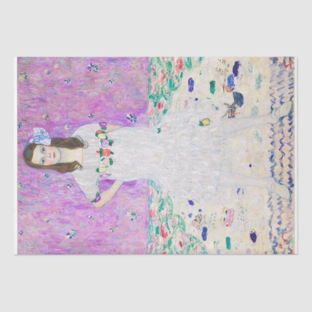 PAPEL DE SEDA: MADA PRIMAVËSI : GUSTAV KLIMT (Anverso)